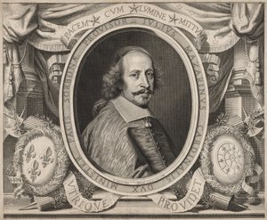 Kardinal Mazarin av Robert Nanteuil
