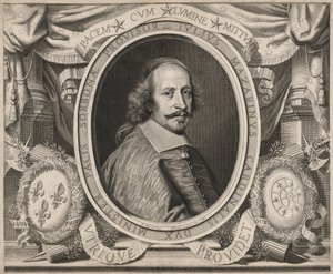 Kardinal Mazarin, 1660. av Robert Nanteuil
