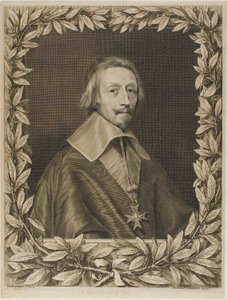 Kardinal Richelieu av Robert Nanteuil