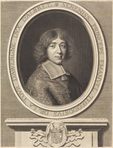 Kardinal de Bouillon av Robert Nanteuil