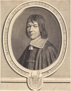 Charles Maurice Le Tellier av Robert Nanteuil