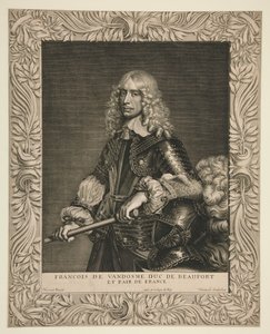 François de Vendôme, hertig av Beaufort och pär av Frankrike (hertig av Beaufort och fransk adelsman) av Robert Nanteuil