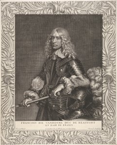 François de Vendôme, hertig av Beaufort, ca. 1649. av Robert Nanteuil