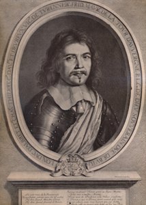 Frederic Maurice de la Tour dAuvergne, hertig av Bouillon, fransk soldat, 1600-talet 1894 av Robert Nanteuil