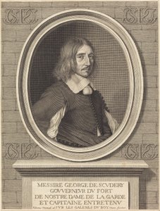 Georges de Scudery av Robert Nanteuil