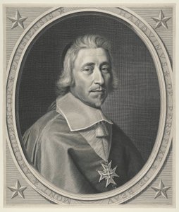 Hardouin de Beaumont de P?refixe, Arch?veque de Paris (ärkebiskop av Paris) av Robert Nanteuil
