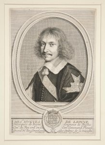 Hugues de Lionne, markis av Berni (1611-1671) av Robert Nanteuil