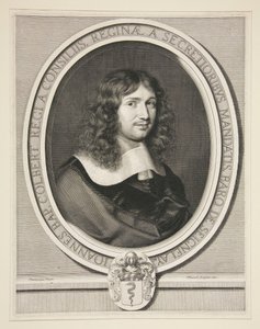 Jean-Baptiste Colbert, finansinspektör av Robert Nanteuil