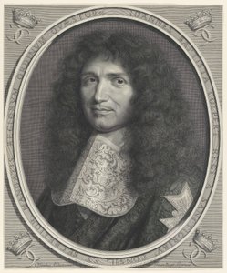 Jean Baptiste Colbert (1619-1683) av Robert Nanteuil