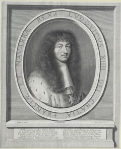 Kung av Frankrike Ludvig XIV av Robert Nanteuil