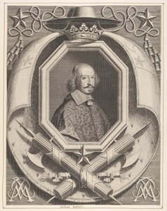 Kardinal Jules Mazarin, 1659. av Robert Nanteuil