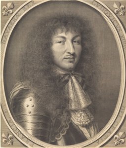 Ludvig XIV av Robert Nanteuil