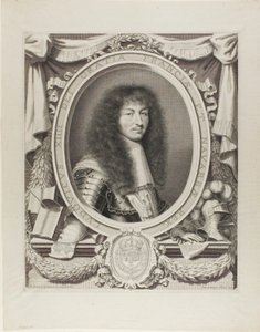 Ludvig XIV av Robert Nanteuil