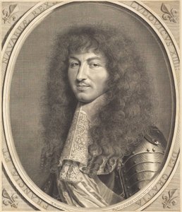 Ludvig XIV av Robert Nanteuil