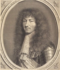 Ludvig XIV av Robert Nanteuil