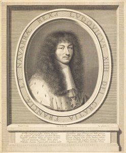 Ludvig XIV av Robert Nanteuil