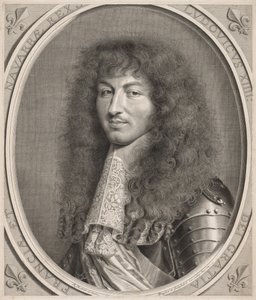 Ludvig XIV av Robert Nanteuil