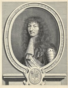 Ludvig XIV, kung av Frankrike 1638-1715, 1664 av Robert Nanteuil