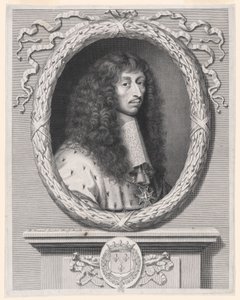 Louis de Bourbon, den andre av namnet, prins av Condé, kallad Monsieur le Prince (1621-1686) av Robert Nanteuil