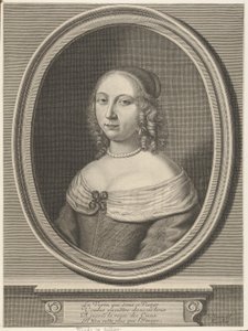 Madame de Gillier (Marie Jolly) av Robert Nanteuil