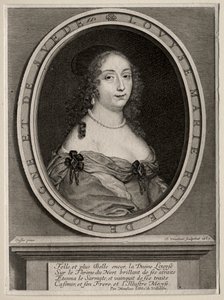 Marie Louise de Gonzague, drottning av Polen av Robert Nanteuil