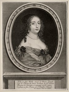 Marie Louise de Gonzague, drottning av Polen, 1653. av Robert Nanteuil