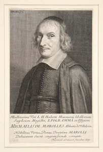 Mikael av Marolles (1600-1681) av Robert Nanteuil