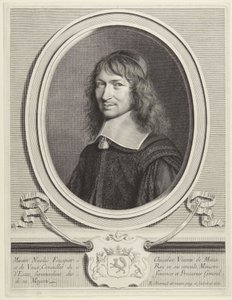 Nicolas Fouquet, viscount av Melun och Vaux av Robert Nanteuil