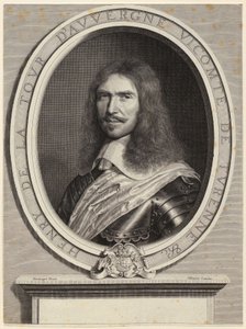 Porträtt av Henri II de La Tour d