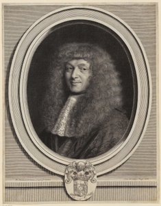 Porträtt av Honoré Courtin av Robert Nanteuil