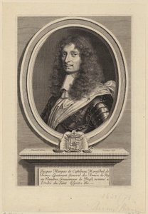 Porträtt av Jacques II de Castelnau, fransk marskalk av Robert Nanteuil