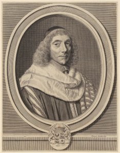 Porträtt av Jean-Antoine de Mesmes av Robert Nanteuil