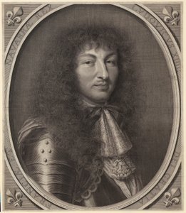 Porträtt av Ludvig XIV av Robert Nanteuil