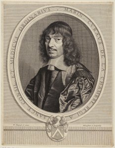 Porträtt av Marin Cureau de La Chambre av Robert Nanteuil