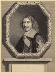 Porträtt av Michel IV Le Tellier, fransk minister av Robert Nanteuil