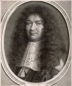 Porträtt av Francois Michel Le Tellier av Robert Nanteuil