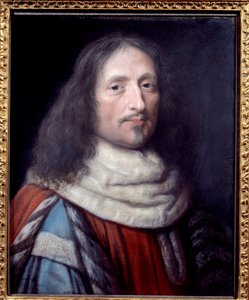 Porträtt av Guillaume de Lamoignon (1617-1677) Förste president för parlamentet i Paris Målning av Robert Nanteuil (1623-1678) 1600-talets Paris, Musee Carnavalet av Robert Nanteuil