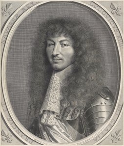 Porträtt av Ludvig XIV av Robert Nanteuil