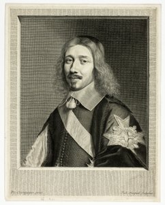 Porträtt av Michel Le Tellier, statsminister