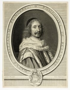 Porträtt av Pompone de Bellièvre av Robert Nanteuil