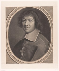 Porträtt av Charles-Maurice Le Tellier Därför att. Maur. Le Tellier (...) (titel på objekt)