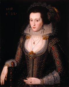 Elizabeth Poulett av Robert Peake