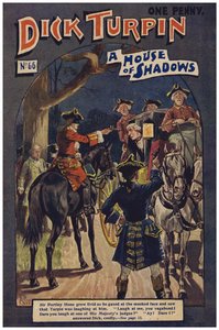 Dick Turpin (färg litho) av Robert Prowse Jnr