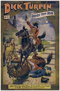 Dick Turpin (färg litho)