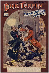 Dick Turpin (färg litho)