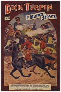 Dick Turpin (färg litho)
