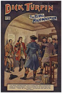 Dick Turpin (färg litho)