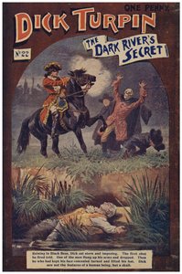 Dick Turpin (färg litho) av Robert Prowse Jnr