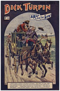 Dick Turpin (färg litho)