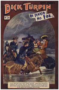 Dick Turpin (färg litho)